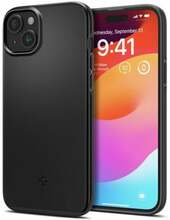 Telefoniümbris Spigen Thin Fit, Apple iPhone 15 Plus, must