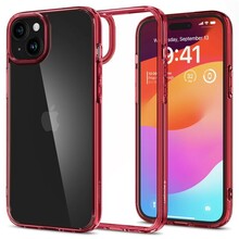 Spigen Ultra Hybrid ümbris, Apple iPhone 15, punane