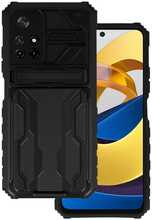 Tel Protect Combo ümbris, Xiaomi Redmi Note 11 5G/Note 11S 5G/Poco M4 Pro 5G, must