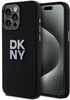 Telefoniümbris DKNY Liquid Silicone Metal Logo DKHCP15LSMCBSK, Apple iPhone 15 Pro, must