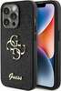 Telefoniümbris Guess GUHCP15XHG4SGK Glitter Script Big 4G, Apple iPhone 15 Pro Max, must
