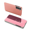 Telefoniümbris Hurtel Clear View Case Flip Cover, Samsung Galaxy S22 Plus, roosa
