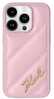 Telefoniümbris Karl Lagerfeld Diagonal Quilted Script KLHCP15MPQDSMGP, Apple iPhone 15 Plus/14 Plus, roosa
