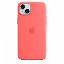 Telefoniümbris Apple Silicone Case with MagSafe MT163ZM/A, Apple iPhone 15 Plus, guava