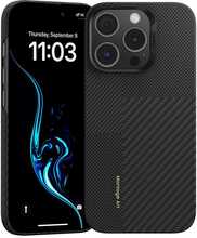 Telefoniümbris Benks Montage Magnetic Armor Air Kevlar Case MB66, Apple iPhone 16 Pro Max, must