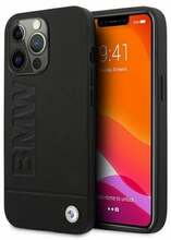 Telefoniümbris BMW BMHCP13XSLLBK Signature Logo Imprint, Apple iPhone 13 Pro Max, must