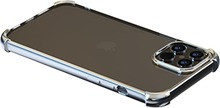 Telefoniümbris Devia Glitter Shockproof Soft Case, Apple iPhone 12 Pro Max, hõbe