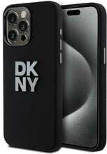 Telefoniümbris DKNY Liquid Silicone Metal Logo DKHCP15LSMCBSK, Apple iPhone 15 Pro, must