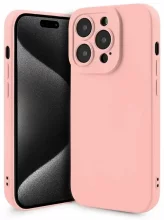 Fusion Accessories Softy ümbris, Apple iPhone 15, roosa