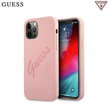 Telefoniümbris Guess Script Vintage GUHCP12LLSVSPI, Apple iPhone 12 Pro Max, roosa