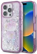 Telefoniümbris Hello Kitty HKHCP16XL50PPU Liquid Glitter, Apple iPhone 16 Pro Max, lilla