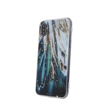 Telefoniümbris iLike Gold Glam, Samsung Galaxy A54 5G, sulgede mustriga kuldne