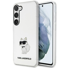 Telefoniümbris Karl Lagerfeld Ikonik Choupette KLHCS23MHNCHTCT, Samsung Galaxy S23+, läbipaistev