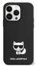 Telefoniümbris Karl Lagerfeld Silicone Choupette Body KLHCP14XSLCTBK, Apple iPhone 14 Pro Max, must