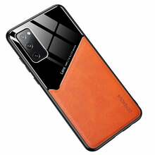 Telefoniümbris Mocco Lens Leather Back Case, Apple iPhone 12 Mini, oranž