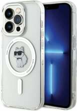 Telefoniümbris Karl Lagerfeld IML Choupette MagSafe KLHMP15LHFCCNOT, Apple iPhone 15 Pro, läbipaistev