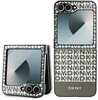 Telefoniümbris DKNY PU Leather Repeat Pattern Bottom Stripe, Samsung Galaxy Z Flip 6, pruun