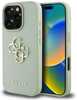Telefoniümbris Guess Grained Big 4G Logo Small Classic Logo, Apple iPhone 16 Pro Max, roheline
