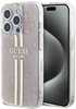 Telefoniümbris Guess IML 4G Gold Stripe GUHCP15LH4PSEGP, Apple iPhone 15 Pro, roosa