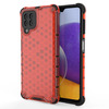 Honeycomb armor ümbris TPU raamiga, Samsung Galaxy A22 4G, punane