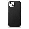 iCarer Leather ümbris, Apple iPhone 14 Plus, must