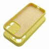 Silikoonümbris OEM, Apple iPhone 16, 2mm, sidrunikollane