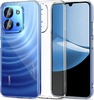Telefoniümbris Tech-Protect FlexAir, Xiaomi Redmi 15C / Poco C85, läbipaistev