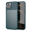 Telefoniümbris Thunder Flexible Tough Rugged Cover, Apple iPhone 13 mini, roheline