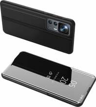 Telefoniümbris Clear View Case, Xiaomi 12T Pro/Xiaomi 12T, must