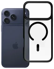 Telefoniümbris ROAR Mag Bumper, MagSafe, iPhone 17 Pro Max, must
