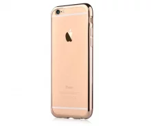 Devia Glitter Soft Case, Apple iPhone 7/8, šampanja kuld