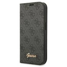 Telefoniümbris Guess GUBKP14SHG4SHK 4G Metal Camera Outline Book Case, iPhone 14, must