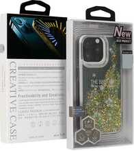 Liavec Snowflake Series telefoniümbris, Apple iPhone 15 Plus, must