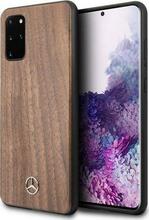 Telefoniümbris Mercedes-Benz MEHCS67VWOLB Wood Line Walnut, Samsung Galaxy S20+, pruun