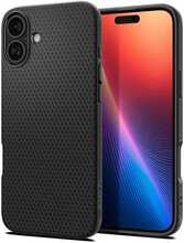 Telefoniümbris Spigen Liquid Air ACS08194, iPhone 16, must