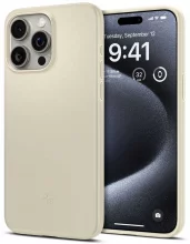 Spigen Thin Fit ümbris, Apple iPhone 15 Pro, mute beige