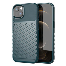 Telefoniümbris Thunder Flexible Tough Rugged Cover, Apple iPhone 13 mini, roheline