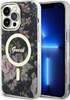 Telefoniümbris Guess Flower MagSafe GUHMP14XHCFWSK, Apple iPhone 14 Pro Max, must