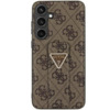 Telefoniümbris Guess GUHCS24LPGS4TDW Grip Stand 4G Triangle Strass, Samsung Galaxy S24 Ultra, pruun