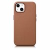 iCarer Leather ümbris, Apple iPhone 14 Plus, pruun (MagSafe Compatible)