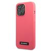 Karl Lagerfeld Silicone Plaque KLHCP13XSLMP1PI ümbris, Apple iPhone 13 Pro Max, fuksia