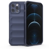 Magic Shield ümbris, Apple iPhone 12 Pro Max, painduv soomustatud, tumesinine