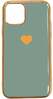Telefoniümbris Fusion Accessories Heart Case, Apple iPhone 11 Pro Max, roheline