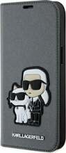Telefoni kaanekorpus Karl Lagerfeld KLBKP14SSANKCPG, Apple iPhone 14, hõbedane