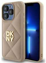 Telefoniümbris DKNY DKHCP15XPQDSLE Quilted Stack Logo, Apple iPhone 15 Pro Max, kollane