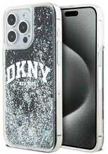 Telefoniümbris DKNY Liquid Glitter Big Logo DKHCP15XLBNAEK, Apple iPhone 15 Pro Max, must
