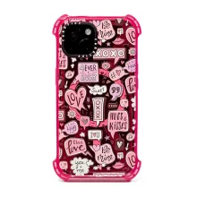Telefoniümbris iLike CTF Gradient Printing Cover, Apple iPhone 15, lilla