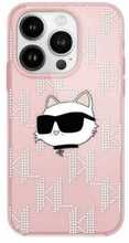Telefoniümbris Karl Lagerfeld IML Choupette Head & Monogram KLHCP15XHKLPCHP, iPhone 15 Pro Max, roosa