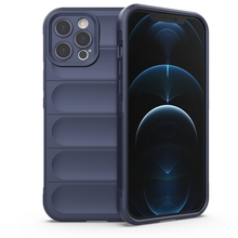 Magic Shield ümbris, Apple iPhone 12 Pro Max, painduv soomustatud, tumesinine