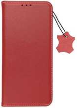 SMART Pro Book nahast ümbris OEM, Xiaomi Redmi Note 14 Pro 4G, claret